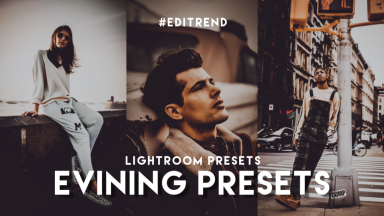 NO PASSWORD | lightroom Presets | Evining Presets free download | 2021 | Editrend