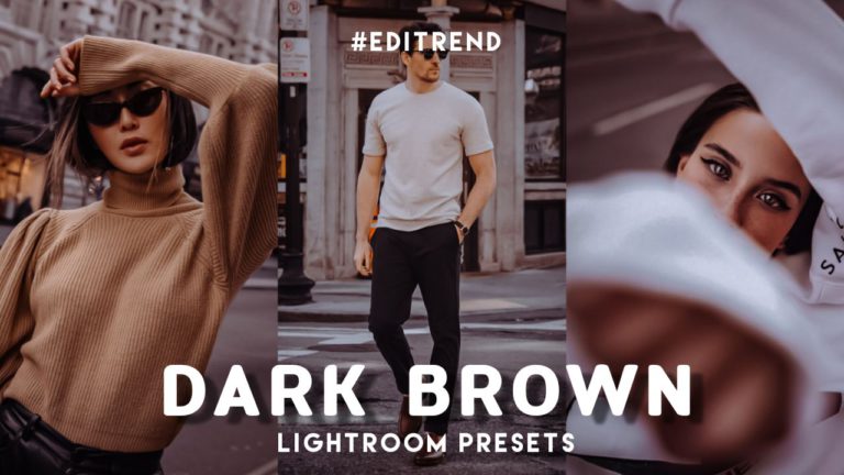 Lightroom Presets Free DNG | Dark Brown adobe lightroom presets download | Editrend