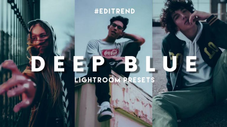 Deep blue lightroom presets | lightroom photo editing 2021 | Editrend